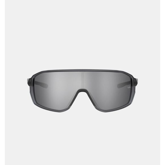 UA Gameday Mirror Unisex Sunglasses Under Armour Sports Sunglasses Matte Gray - Picture 2 of 6